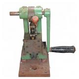 Green Bench Top Arbor Press With Handle