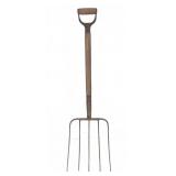 Vintage Wood Handle Five-Tine Pitchfork