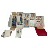 Knowles & Ashton Drake Porcelain Dolls in Boxes