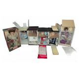 5 Boxed Porcelain Collector Dolls w/ Certificates