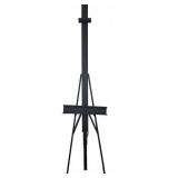 Black Adjustable Metal Art Easel Stand