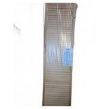 Wing Louvered Bifold Door Unfinished Wood Panel