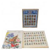 USPS Stamps Lot Classic Movie Monsters and Birds
