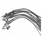 8 Platinum Tech 10ft Tangle Free 8-Pin USB Cables