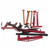 Engine Hoist and Stand Disassembled Components Lot