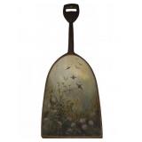 Hand-Painted Wooden Decorative Shovel