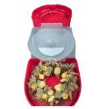 Artificial Fall Wreath With Gourds in Storage