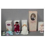 Porcelain Dolls With Original Boxes