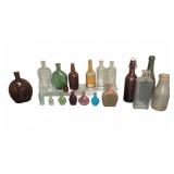 Antique Glass Bottles And Jars