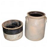 Antique Stoneware Crocks