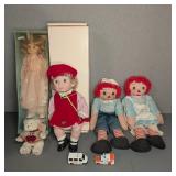 Doll Lot: Raggedy Ann & Andy, Ambulance Toys