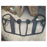Steel ATV Front Storage Rack Black