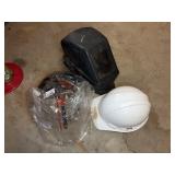 Welding Helmet, Face Shield, and Hard Hat Set