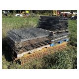 Pallet Racking - (3) 7ï¿½x42" Uprights, (6) 8ï¿½ Arms