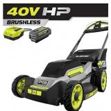 RYOBI 40V HP Brushless 20" Push Lawn Mower Kit