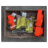 Tie Down Straps with Hooks and Clamps