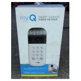 MyQ Smart Garage Video Keypad White WIFI