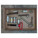 Steel Lock Pins and Hitch Pins Lot