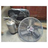 Industrial Fan, Fire Extinguisher, Equipment Seat