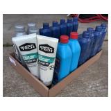 Motor and Marine Oils and Lubes Lot