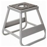 Pittsburgh White Steel Dirt Bike Stand
