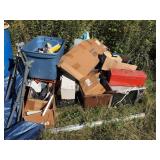 Garage Lot With Tools, Parts, and Aerosols