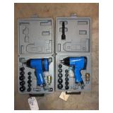(2) Impact Wrench Kits With Sockets