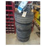 Club Car Golf Cart Wheels 18x8.50-8 Set of 4