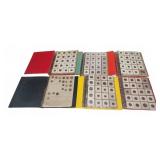 World Coin Collection Albums 7 Binders