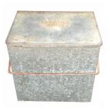 Parkside Dairy Galvanized Metal Milk Box