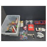 Toys Lot with Action Figures and Vehicles