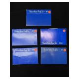 (5) US Proof Sets: 1968, 1971, 1971, 1972, 1972