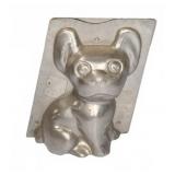 Dog-Shaped Metal Chocolate Mold