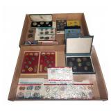 World Coin Sets Including Korea and USSR Proofs