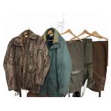 2 Jackets and Pants Assorted Brands and Materials