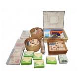 Rubber Stamp Lot W/ Punches And Balsam Fir