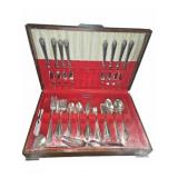 Holmes & Edwards Inlaid II Flatware Set in Case