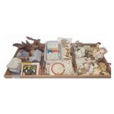 Figurines, Playing Cards, Buildings Lot