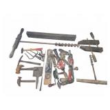 Vintage Hand Tools And Wooden Braces