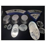 Lot Optical Glass and Display Mirrors