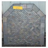 40" Stove Board & Riser Western Flagstone