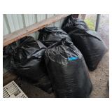 Five Large Bags Wood Shavings