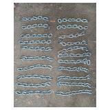 21 Heavy Duty Steel Chain Links