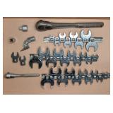 Craftsman Ratchets & Crowfoot Wrench Set