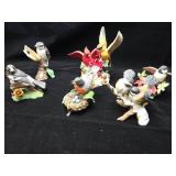 Lenox Porcelain Bird Figurines Collection, 6pcs