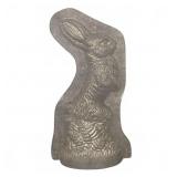 Large Vintage Metal Rabbit Chocolate Mold
