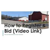 HOW TO REGISTER & BID: *Read, don