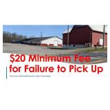 THERE IS NO SHIPPING AVAILABLE FOR THIS AUCTION.