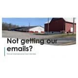 NOT GETTING OUR EMAILS?  Read, don