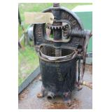 CAST IRON SAUSAGE STUFFER